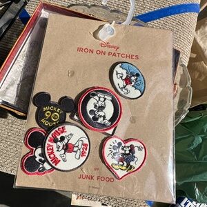 Disney Mickey Mouse Iron-On Patch Collection
